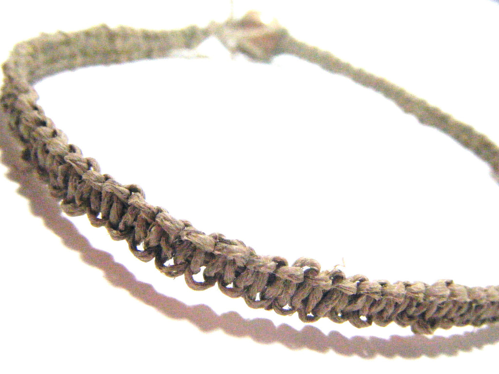 Simple hemp necklace Clearance