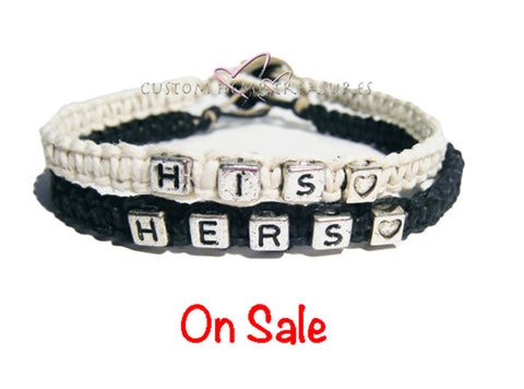 Boyfriend Bracelets Letters | Couples Bracelets Handmade | Woven Couples  Bracelets - Smart Jewelry - Aliexpress